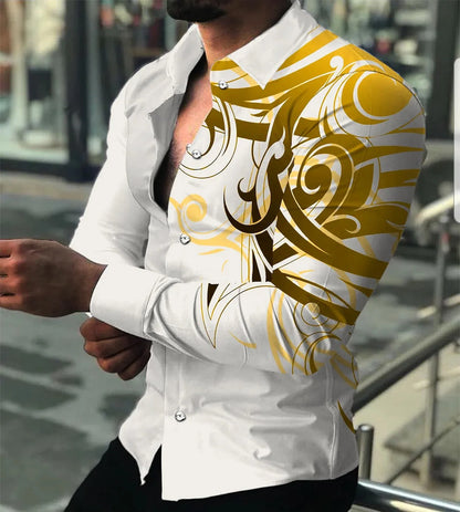 👔 Chemise Slim Homme – Élégance & Confort