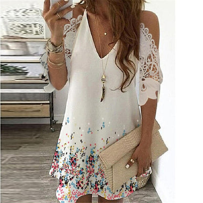 🌸 Robe Vintage Fleurie – Élégance & Fraîcheur