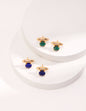 💙 Clous d’Oreilles Lapis-Lazuli – Élégance & Énergie